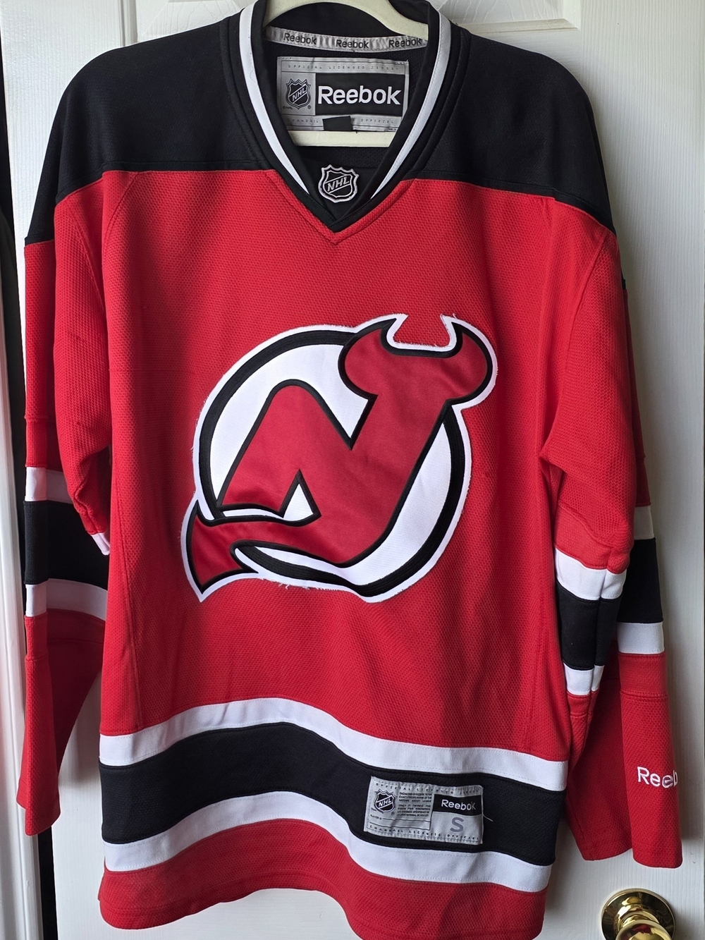 Reebok New Jersey Devils Red NHL Hockey Jersey